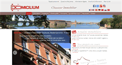 Desktop Screenshot of domicilium.fr